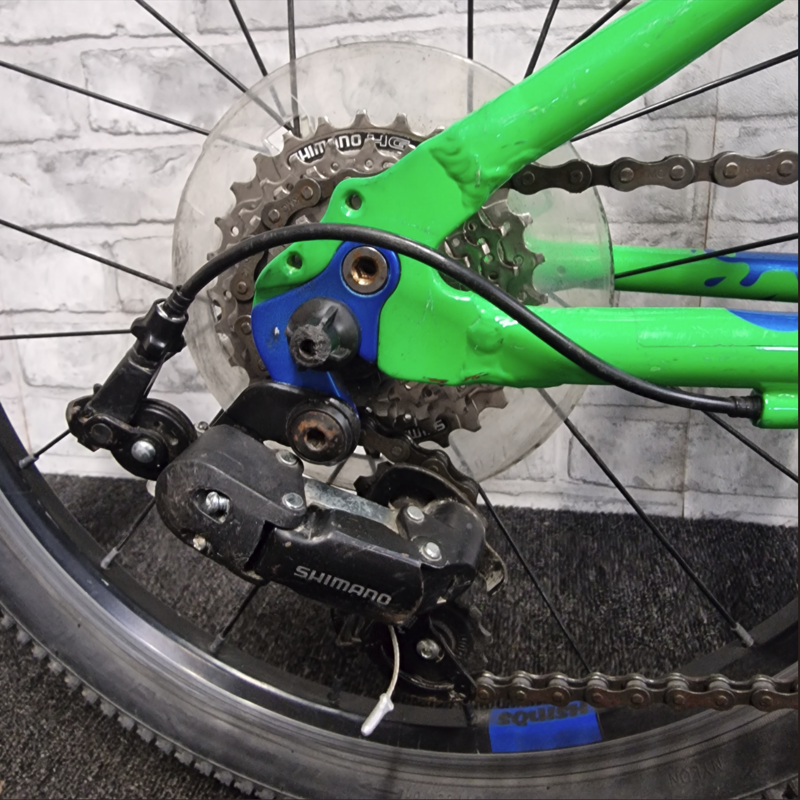 GREEN SQUISH 20 CHILDRENS HYRBID BIKE-1